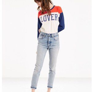 Levi's 501 Selvedge White Oak in Summer Dune